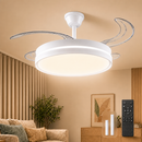 Ventilador Luminaria de Teto Com Luz LED