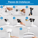 Ventilador Luminaria de Teto Com Luz LED