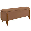 Recamier Boucle Calçadeira Sapateira Escritório Quarto Armazenamento Bau Estofado Minimalista Modern