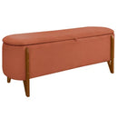 Recamier Boucle Calçadeira Sapateira Escritório Quarto Armazenamento Bau Estofado Minimalista Modern