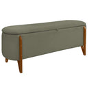 Recamier Boucle Calçadeira Sapateira Escritório Quarto Armazenamento Bau Estofado Minimalista Modern